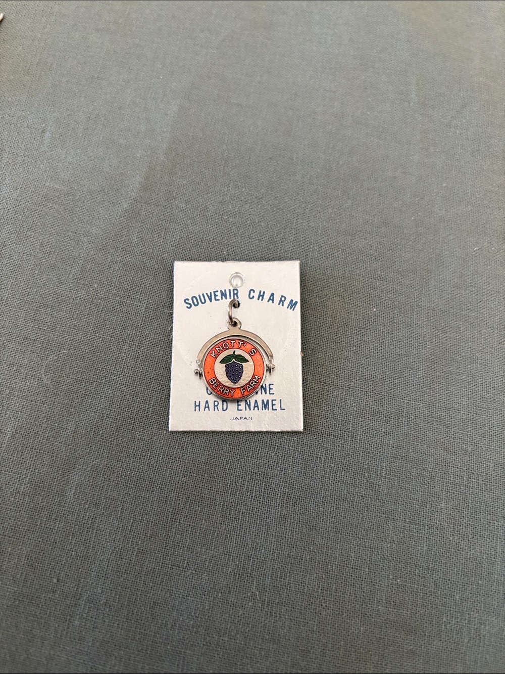 Souvenir Charm Hard Enamel Knott’s Berry Farm Bracelet Charm